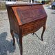 Curved donkey desk in walnut (secretary)