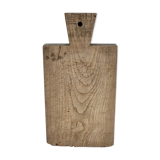 Cutting board solid wood patinated thick early twentieth century
