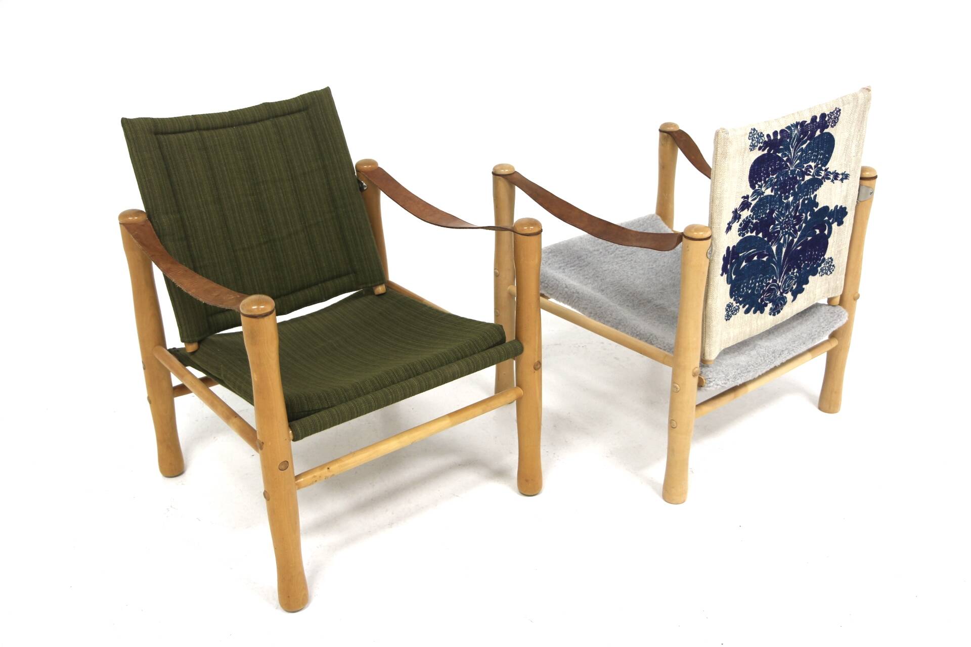 Set of 2 Scandinavian armchairs, Elias Svedberg, Nordiska Kompaniet, Sweden, 1960