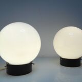 Pair of globe balls vintage