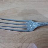 Silver-plated metal fork Christofle 240556