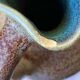 Pitcher and its 6 small ceramic cups sign Accolay