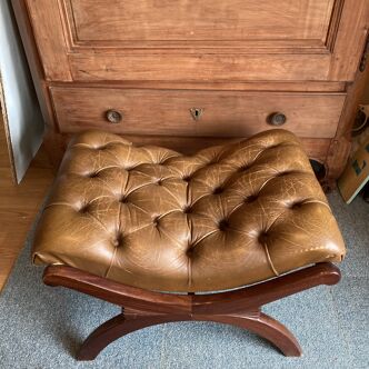 Tabouret chesterfield