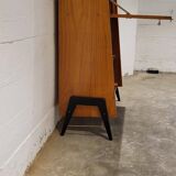 Vintage secretaire with bookcase, 1950s