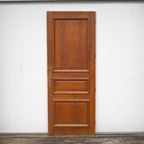 Porte ancienne, porte bois ancienne, porte vintage, porte d'intérieur, porte artisanale, 50's