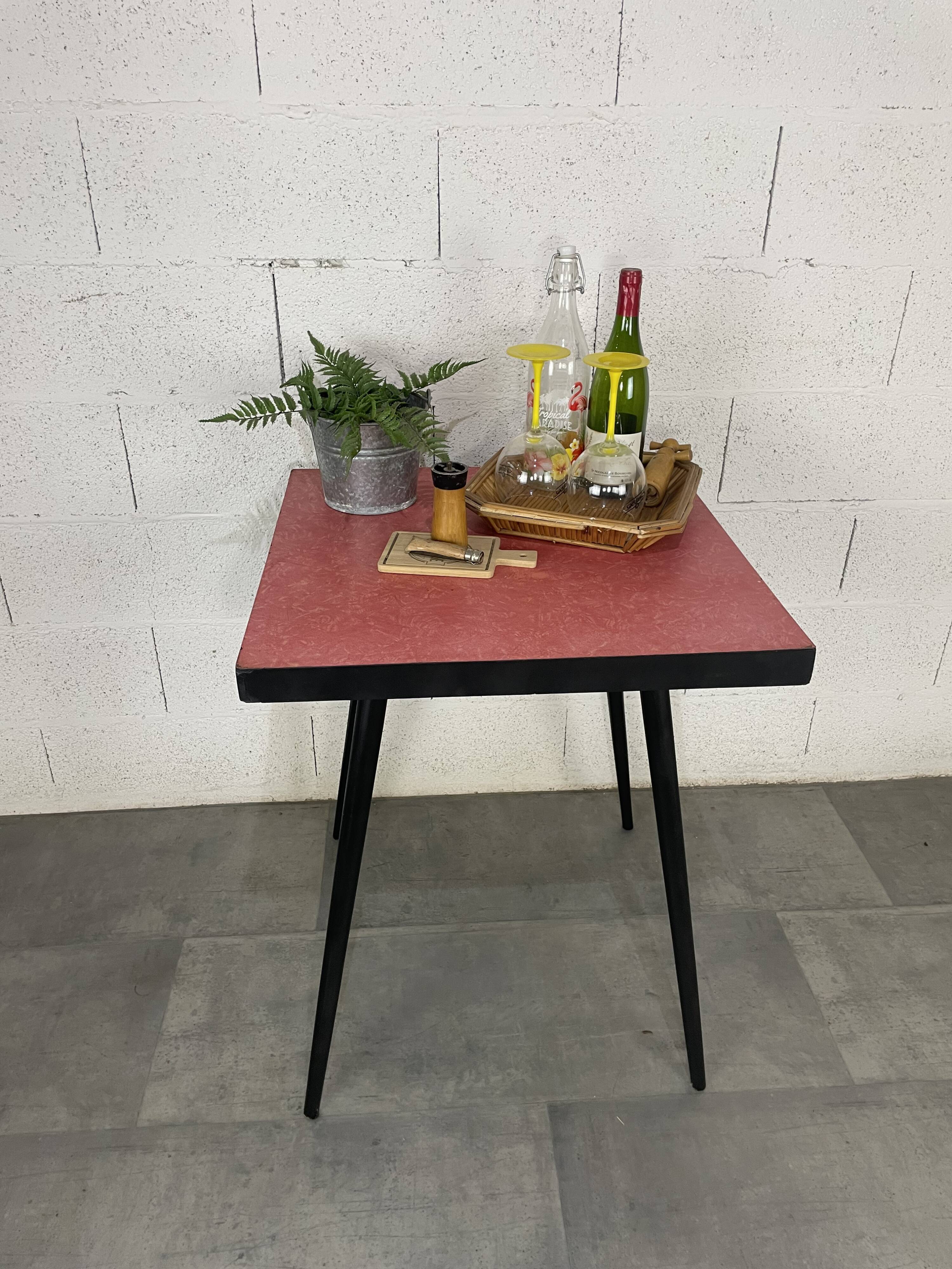 Vintage formica table