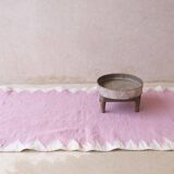 Pink Kilim Rug - 296 x 109 cm