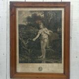 18th century engraving: INNOCENCE by Charles Clément Bervic (1756-1822)