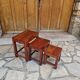 Vintage teak nesting coffee tables