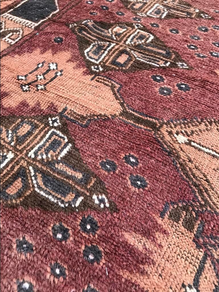 Afghan Turkmen rug handmade 115x136cm