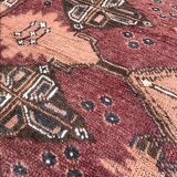 Tapis Turkmen afghan fait main 115x136cm