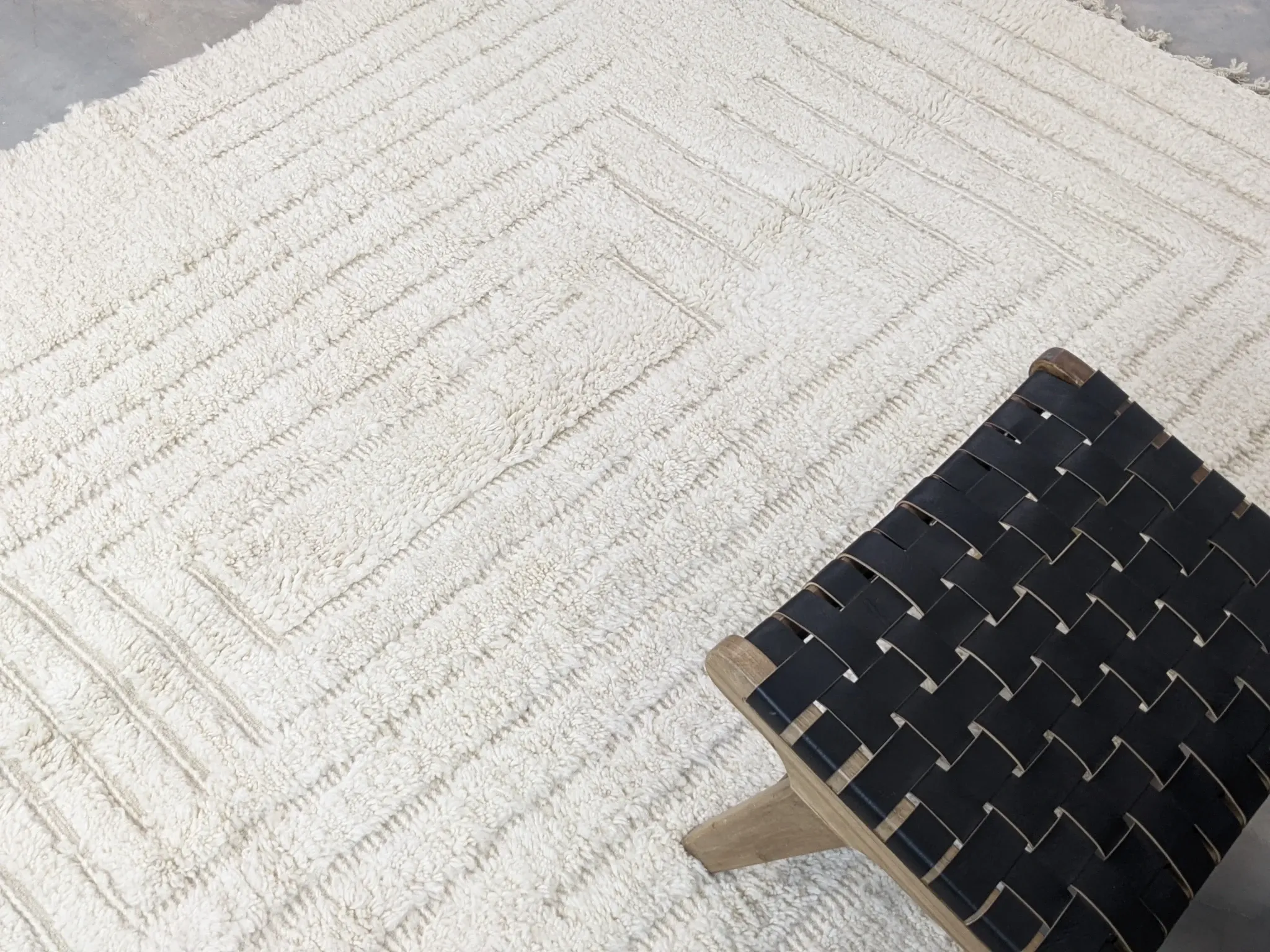 Large Beni Ouarain rug, 295 x 195 cm, G-211