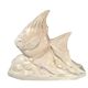 Sculpture en grès salé grand feu,Roger Guérin, poisson stylisé, Art Déco