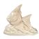 Salt-glazed stoneware sculpture, Roger Guérin, stylised fish, Art Deco