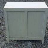 Buffet parisien patine blanche des années 50