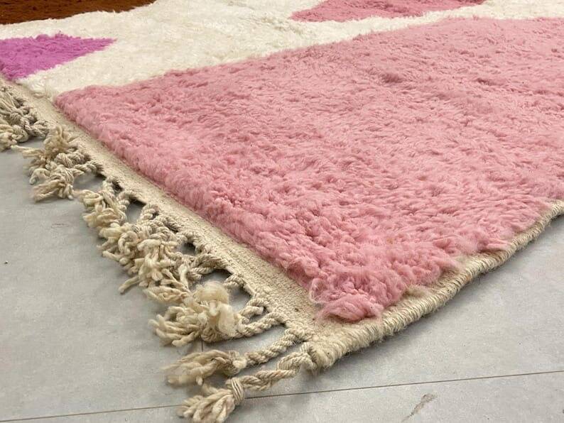Large size traditional handmade Berber rug