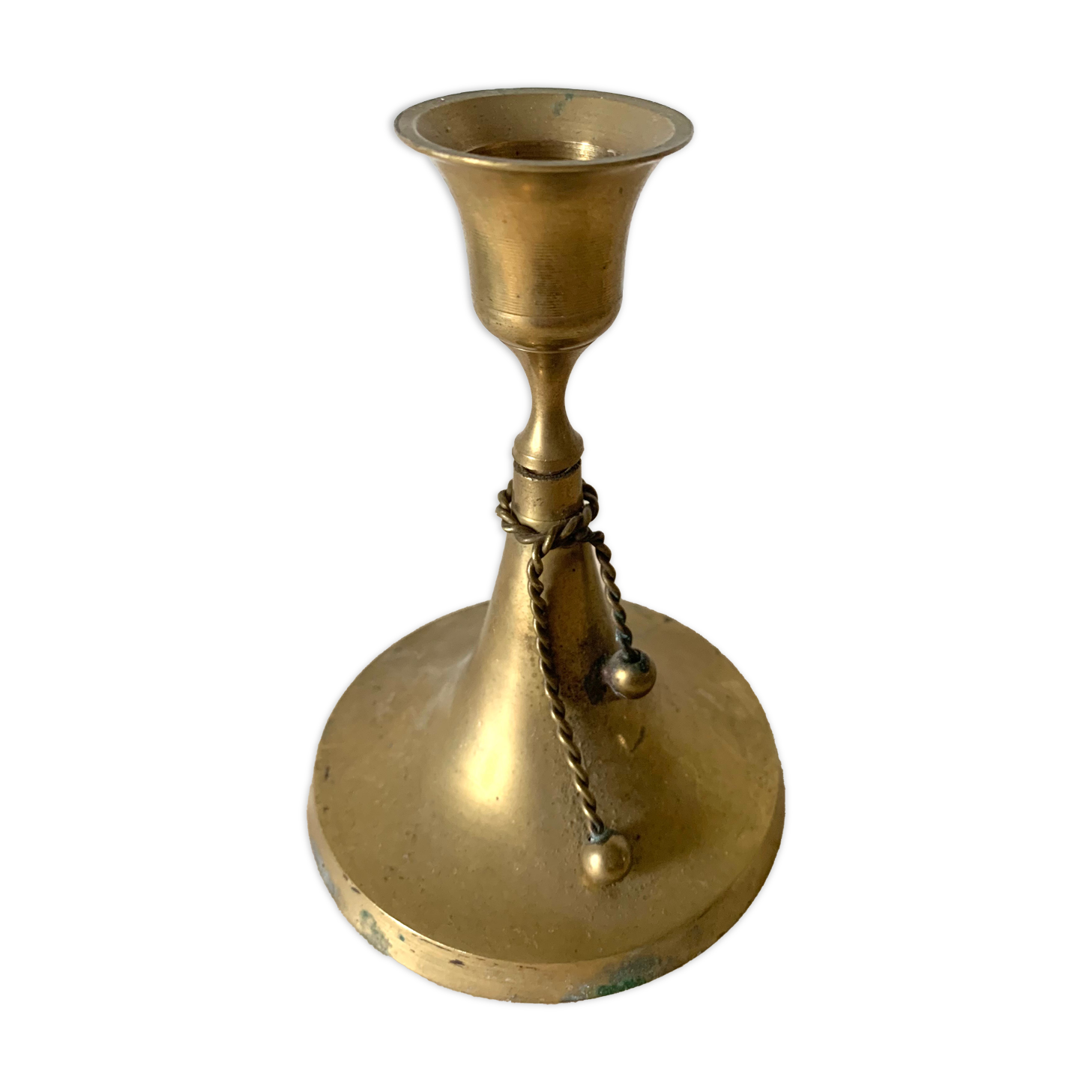 Brass candle holder