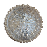 Plafonnier en verre moulé
