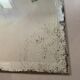 Miroir piqué biseauté ancien 78x108cm