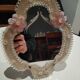 Venetian Murano blown glass mirror, 1950s