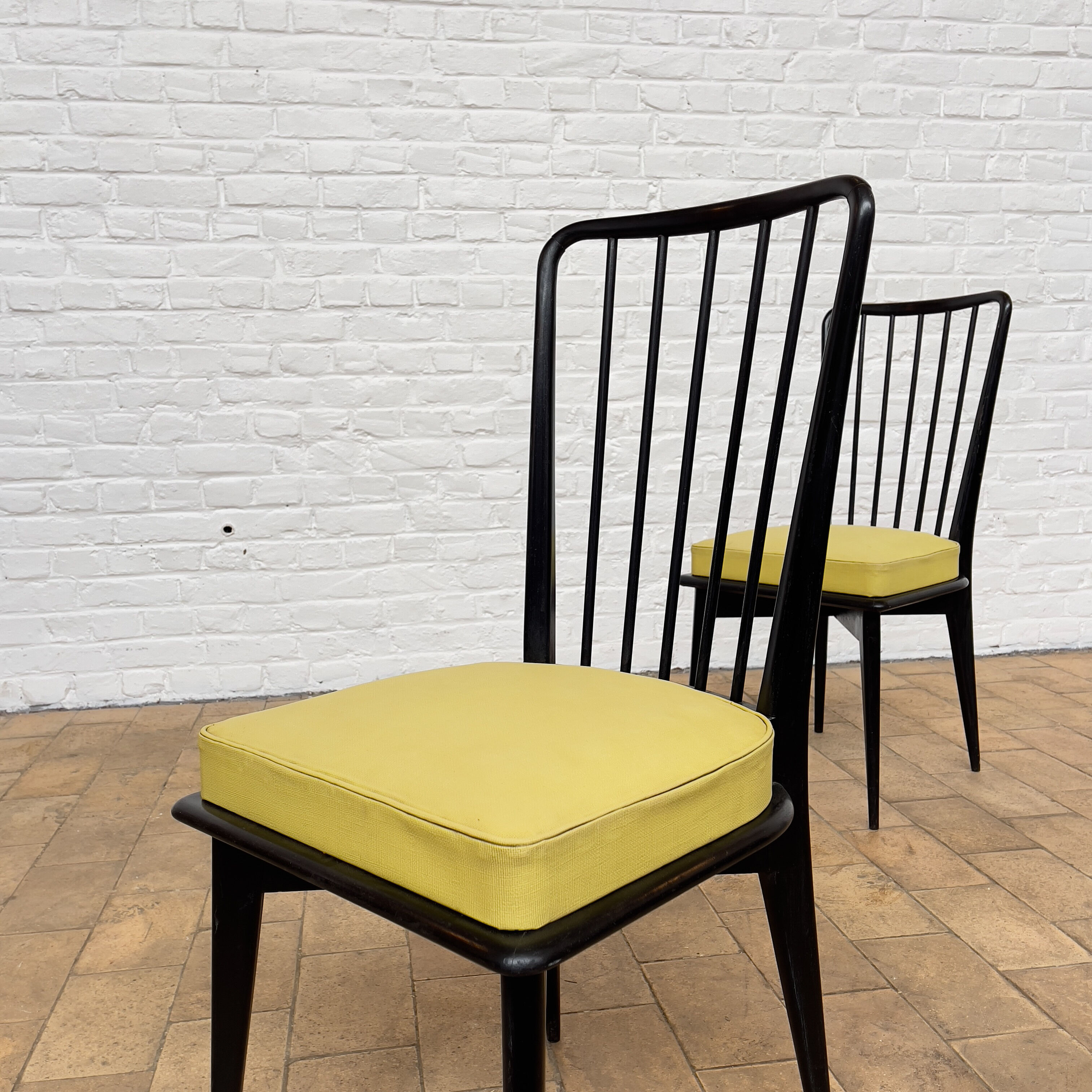 Pair of charles Ramos chairs 1960