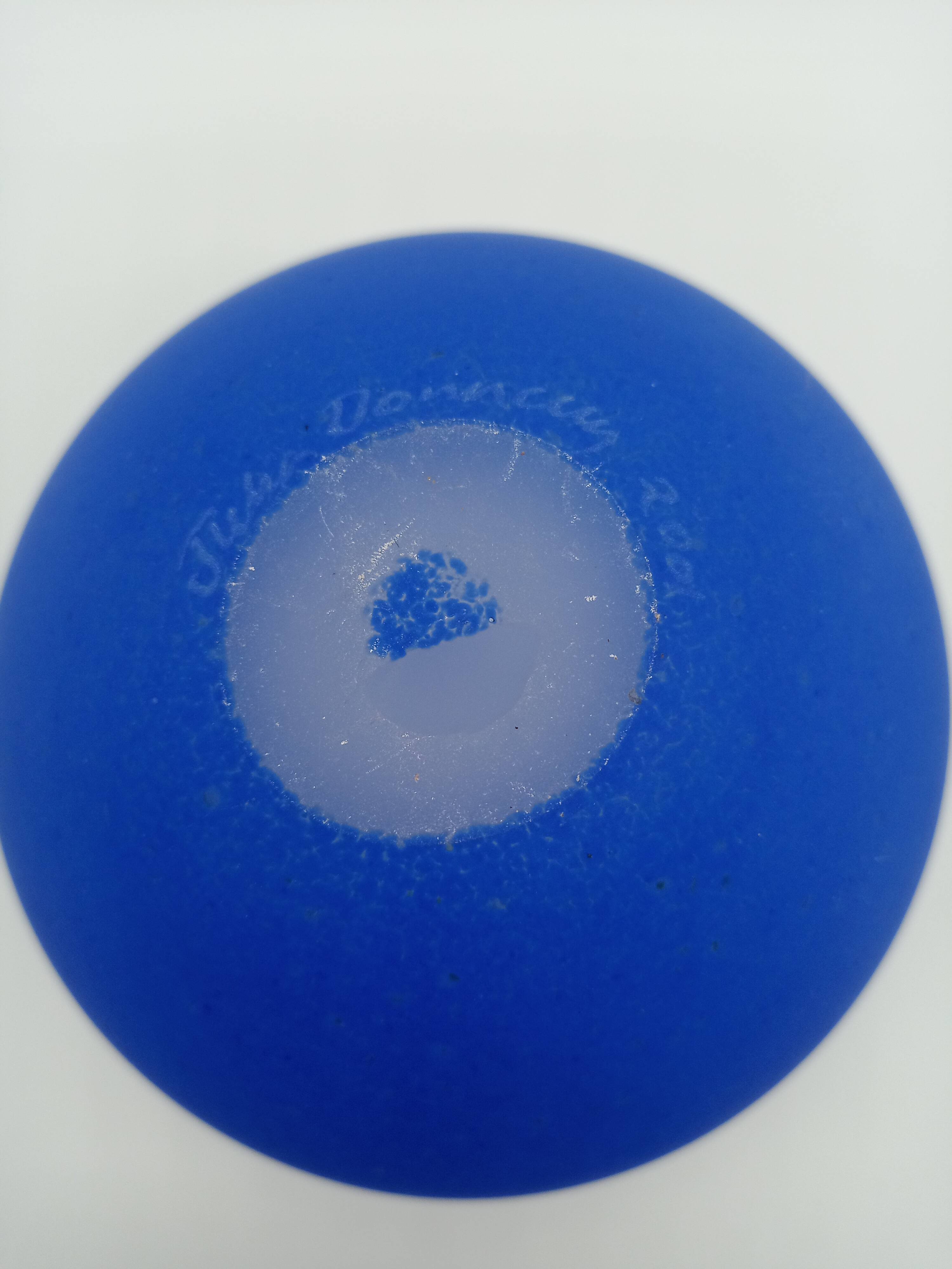 Contemporary blown glass vase