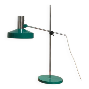 Lampe de table minimaliste allemande du milieu du siècle de Kaiser Idell / Kaiser Leuchten, années 1960