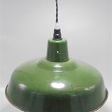 Enamelled sheet metal suspension