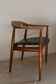 Vintage Danish armchair Neils Eilersen, "Kennedy" style, 1960s.