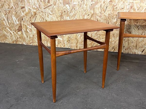Tables gigognes en teck des années 70 des années 70 Kai Kristiansen Skovmand & Andersen Design