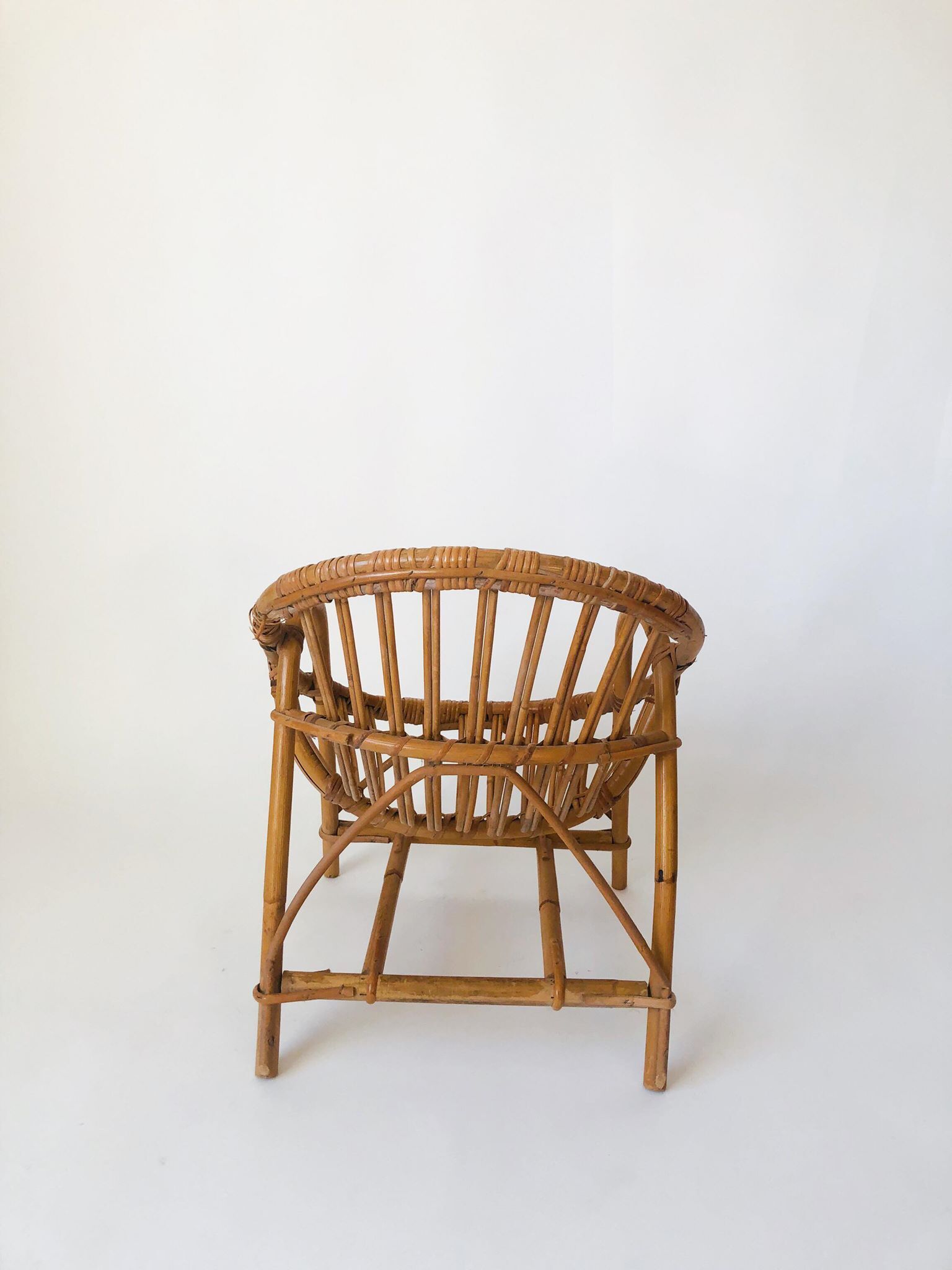 Child rattan chair
