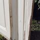 Cupboard door h201.5xl91.5cm with its 19th century molded frame