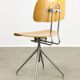 Chaise d'architecte pivotante et réglable, milieu XXème
