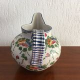 Deruta style Italian ceramic Roman pitcher