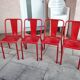 Chaises tolix modèle T4