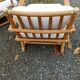 Pair of Lyda Levi armchairs for Mc Guire bamboo Italy Milan