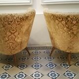 Pair of chairs 50s 60s