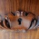 Antique chest of drawers carved in walnut XIX