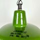 Industrial green enamel factory lamp from Zaos, 1960s