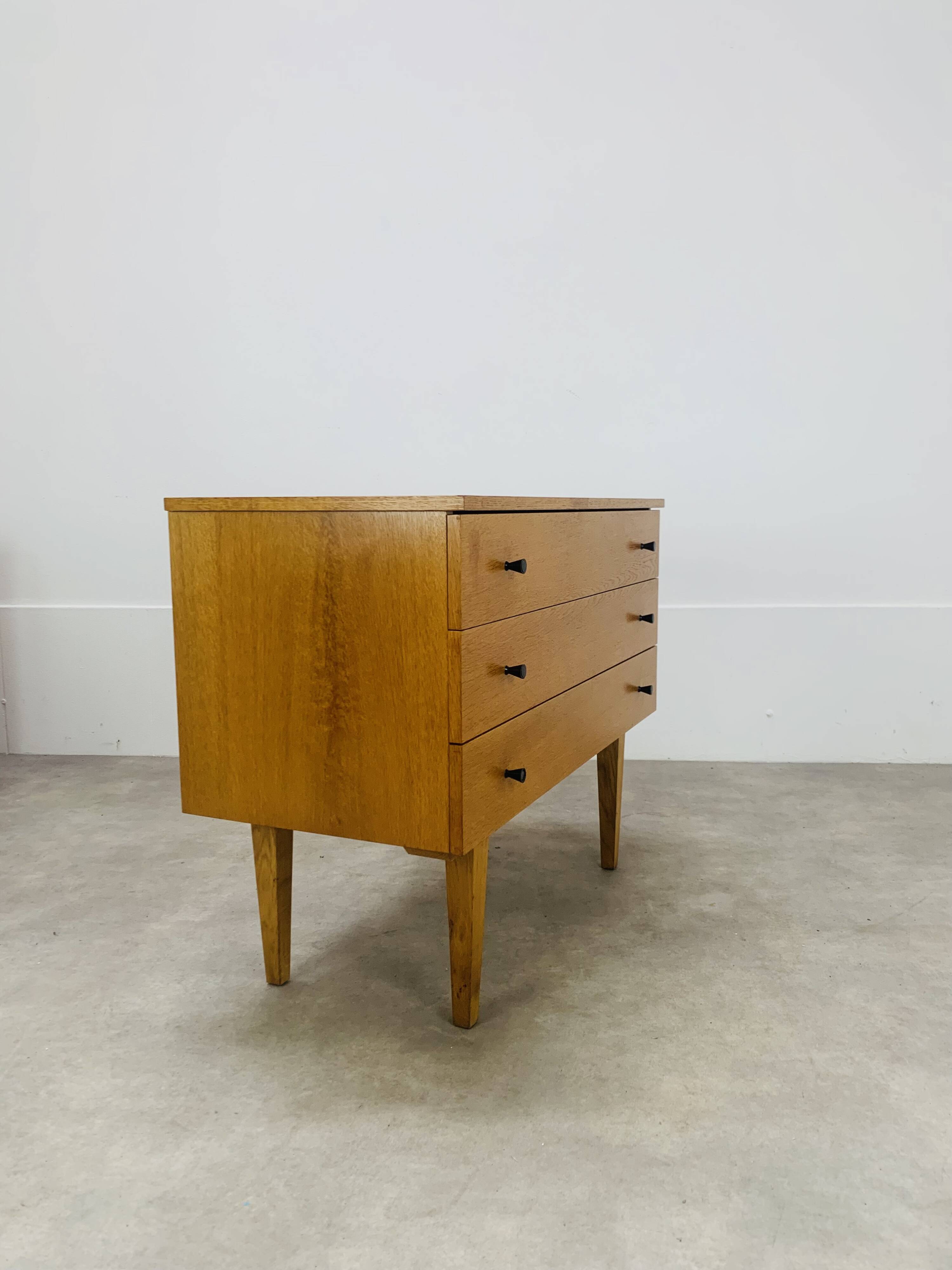 Commode style scandinave en teck, années 60