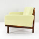 Eric merthen scandinavian modern tornado sofa 2-seater for ire möbler sweden 60s