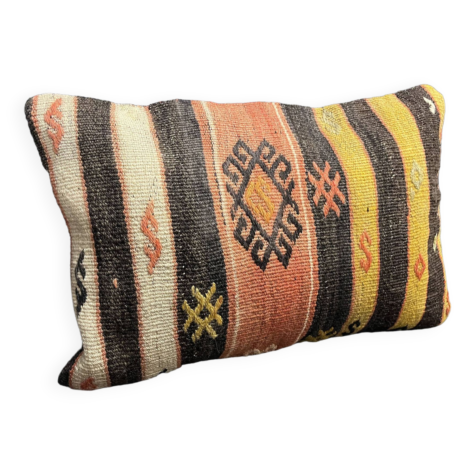 Wool Striped Pillow