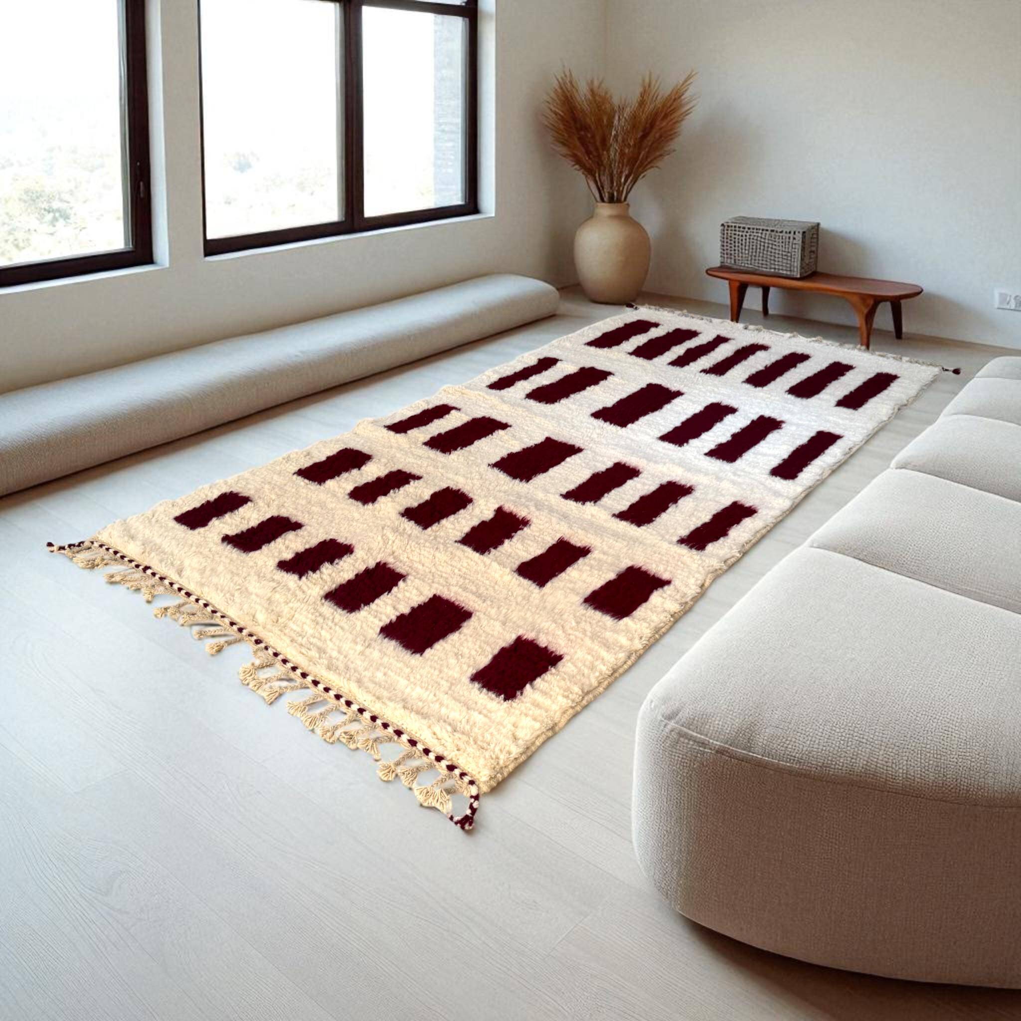 Tapis marocain style berbère 3 x 2 m
