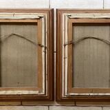 oil on canvas - Pair forming a pendant signed J. Richard
