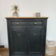 Black patinated parisian buffet