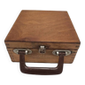 Wooden suitcase