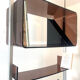 Étagère - bibliothèque en Plexiglas fumé Michel Ducaroy