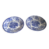 English dessert plates