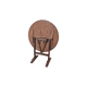 Table d'appoint vigneron en chêne français antique, début des années 1900.