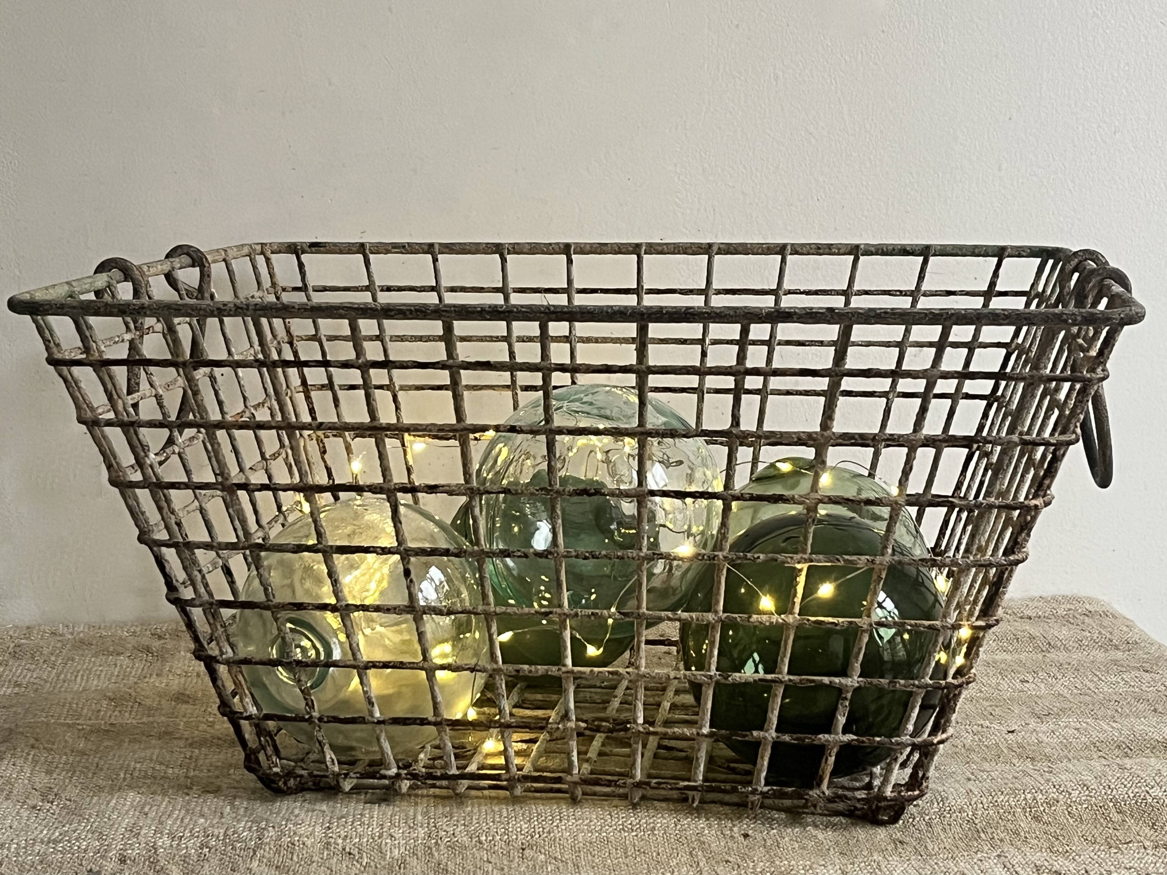 Metal basket, storage